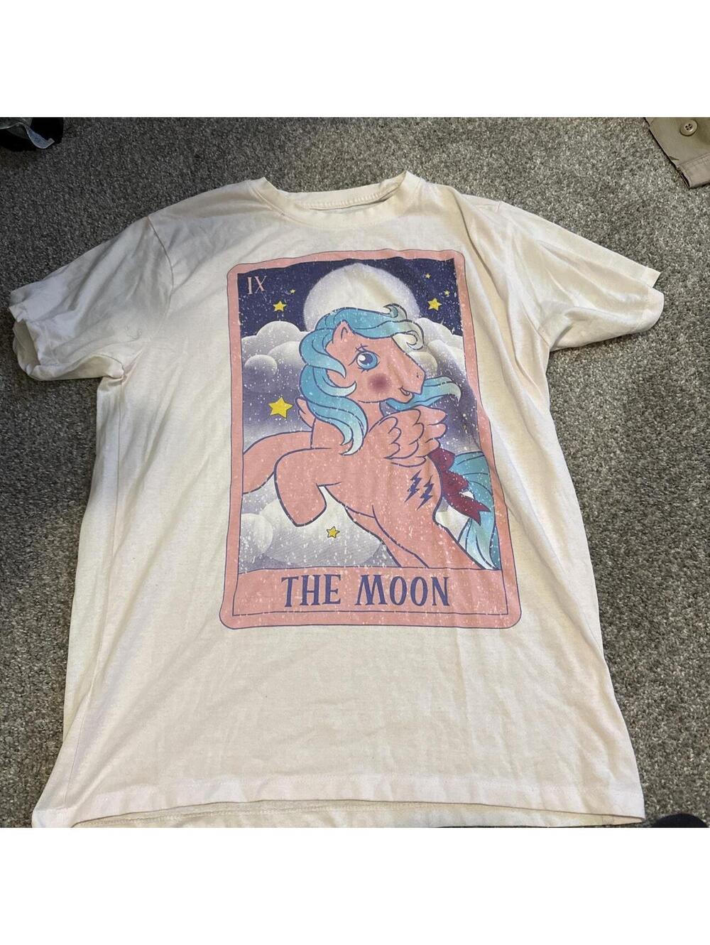 My Little Pony Women's White and Cream Tshirt